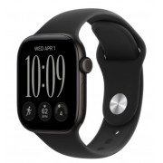 Apple Watch Series 12, 46 mm, GPS, Black Aluminum, Black Sport Band, M/L