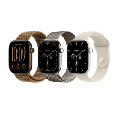 Apple Watch Series 12, 46 mm, GPS, Space Gray Aluminum, Navy Blue Sport Band, M/L Apple Watch Series 12, 46 mm, GPS, Space Gray Aluminum, Navy Blue Sport Band, M/L