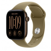 Apple Watch Series 12, 42 mm, GPS, Dark Bronze Aluminum, Olive Sport Band, S/M
