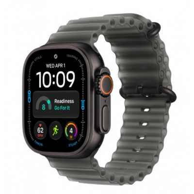 Apple Watch Ultra 4 GPS+Cellular, 49 мм, Black Titanium TransluBlack Ocean Band Apple Watch Ultra 4 GPS+Cellular, 49 мм, Black Titanium TransluBlack Ocean Band